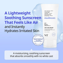 Load image into Gallery viewer, VT Cosmetics Airy Sun Cream 50ml