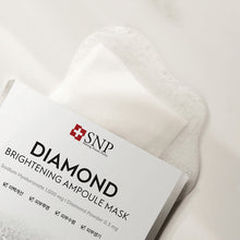 Load image into Gallery viewer, SNP Diamond Brightening Ampoule Mask 25ml*10EA