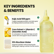 Load image into Gallery viewer, Axis-Y Kojic Yuzu Cleansing Water 250ml
