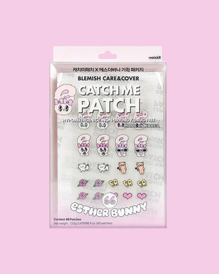 CATCH ME PATCH Emoticon Pink #Esther Bunny