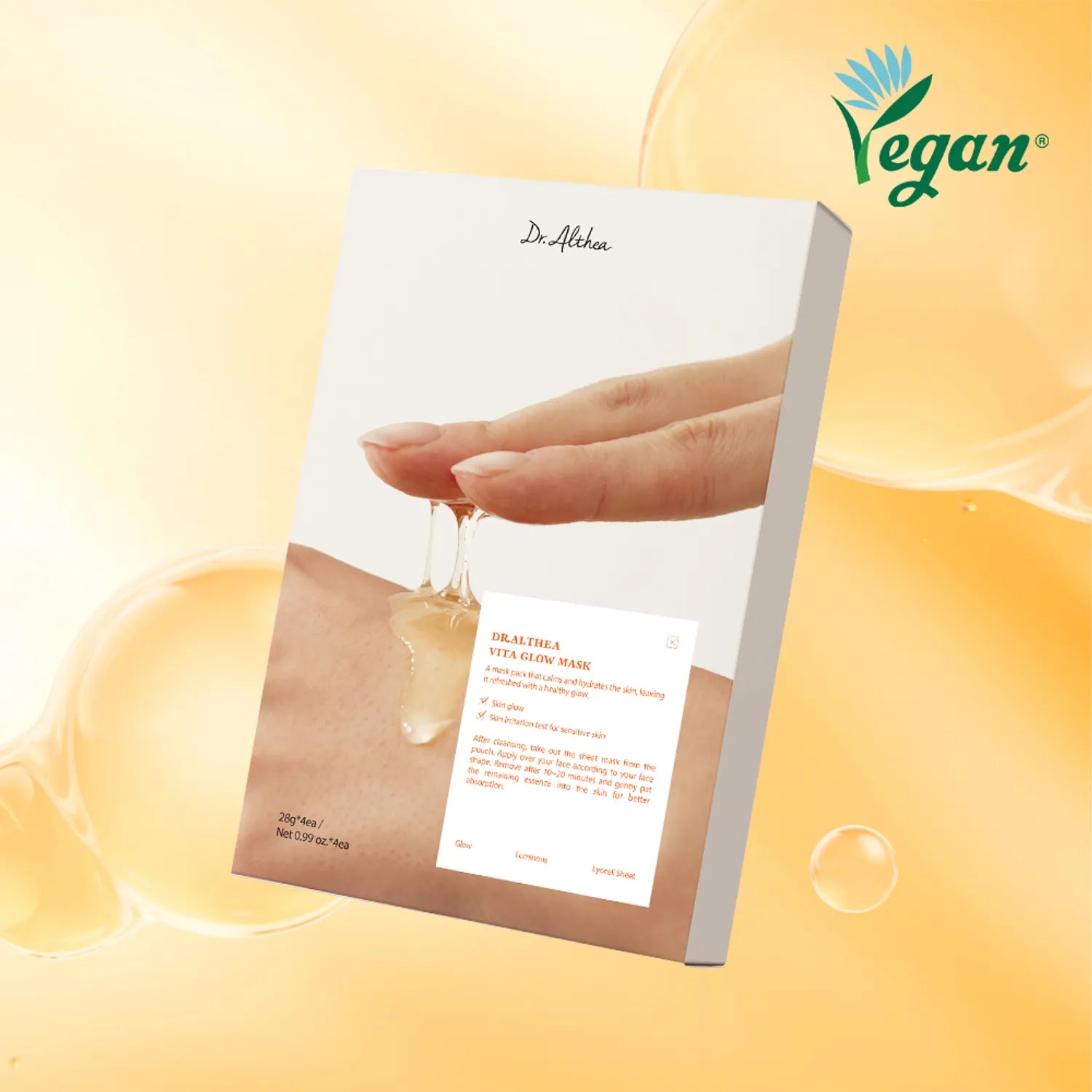 Dr.Althea Vita Glow Mask 4EA – SoKoSkins