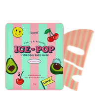 Load image into Gallery viewer, KOELF Cherry &amp; Avocado ICE-POP Hydrogel Mask 5EA