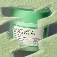 Load image into Gallery viewer, Fully Green Tomato Deep Bubble Mask 90ml
