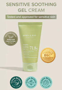 [1+1] Mary&May Sensitive Soothing Gel Cream 100ml