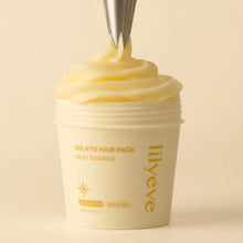Load image into Gallery viewer, Lilyeve Repair:Turn Gelato Hair Pack 200ml #Silky Banana