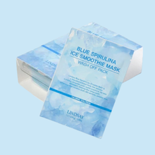 Load image into Gallery viewer, Lindsay Blue Spirulina Ice Smoothie Mask Wash Off Pack 20EA