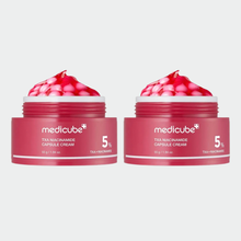 Load image into Gallery viewer, MEDICUBE TXA Niacinamide Capsule Cream 55g Double Pack