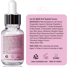 Load image into Gallery viewer, Cos De BAHA Peptide Serum 30ml