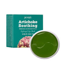 Load image into Gallery viewer, Petitfee Artichoke Soothing Hydrogel Eye Mask 60EA