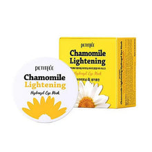 Load image into Gallery viewer, Petitfee Chamomile Lightening Hydrogel Eye Mask 60EA