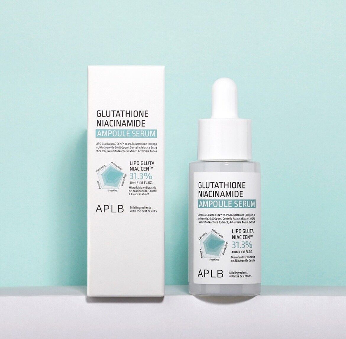 aplb glutathione niacinamide serum review Ampoule inflammatory properties that improve skin texture and even out the skin tone APLB Glutathione Niacinamide Ampoule Serum