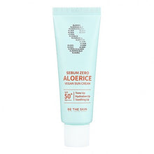 Load image into Gallery viewer, Be The Skin Sebum Zero Aloerice Vegan Sun Cream 50ml SPF 50+, PA++++