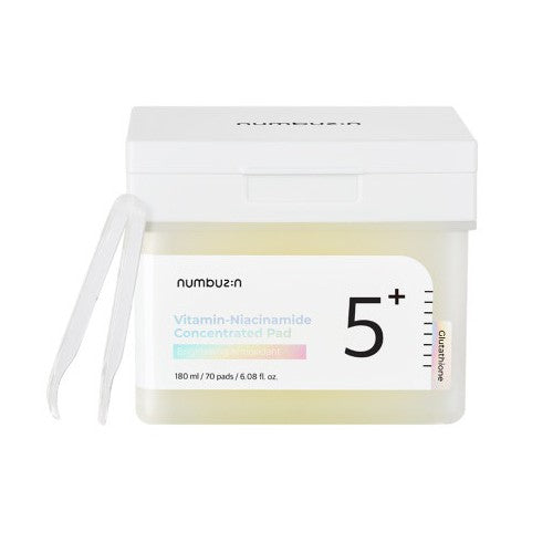 [1+1] Numbuzin No.5 Vitamin-Niacinamide Concentrated Pad 70EA