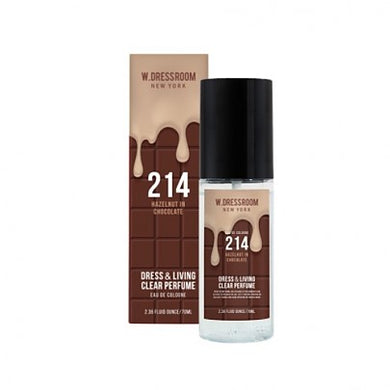 W.DRESSROOM Dress & Living Clear Perfume No.214 Hazelnut Chocolate 70ml