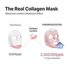 Load image into Gallery viewer, SUNGBOON EDITOR Deep Collagen Power Boosting Mask 4EA