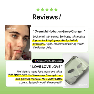 Abib Collagen Gel Mask Heartleaf Jelly 4EA