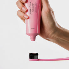 Load image into Gallery viewer, Unpa Cha Cha Relief &amp; Fresh Toothpaste 100g + Free hetras Tooth Brush 2EA
