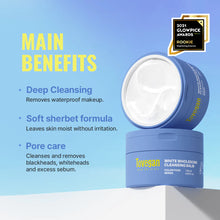 Load image into Gallery viewer, Tovegan Colorfood Series White Wholesome Cleansing Balm 120ml
