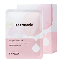 Load image into Gallery viewer, SNP Prep Peptaronic Ampoule Sheet Mask 10EA