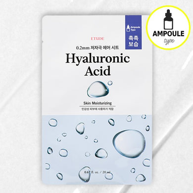 Etude 0.2mm Therapy Air Mask #Hyaluronic Acid