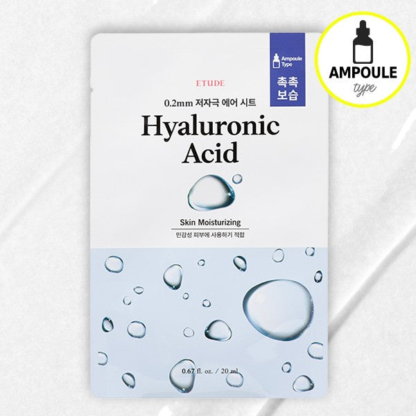 Etude 0.2mm Therapy Air Mask #Hyaluronic Acid