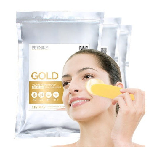 Lindsay Premium Gold Modeling Mask