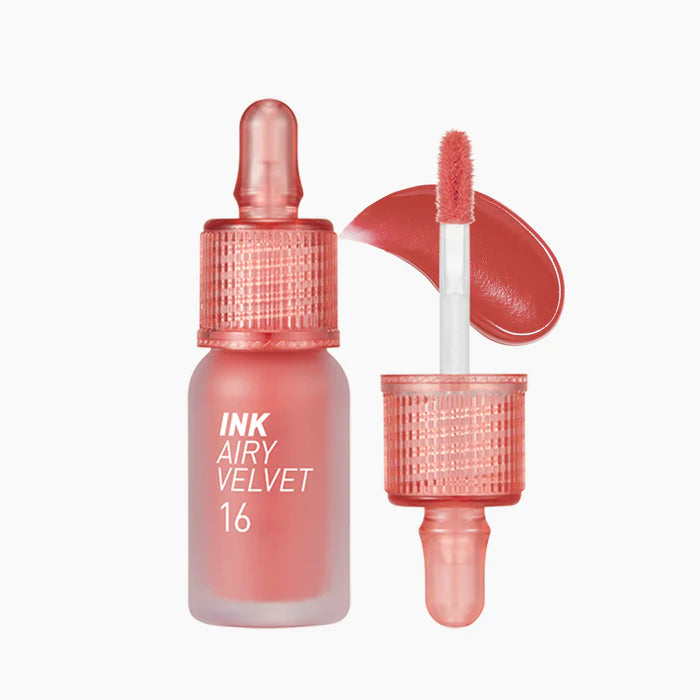 Peripera Ink Airy Velvet #16 Favorite Orange Pink