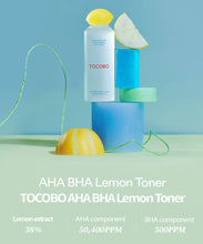 Load image into Gallery viewer, Tocobo AHA BHA Lemon Toner 150ml