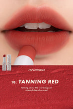 Load image into Gallery viewer, rom&amp;nd ZERO MATTE LIPSTICK #18 Tanning Red