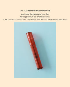 3CE Flash Lip Tint #MAROON FLUSH
