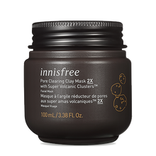 Load image into Gallery viewer, Innisfree Pore clearing clay mask 2X 100ml