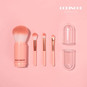 CORINGCO Cotton Candy Capsule Brush Set 4pcs