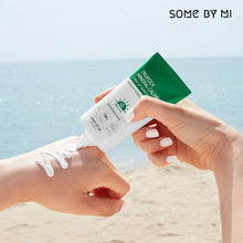 Load image into Gallery viewer, SOMEBYMI Truecica Mineral Calming Tone Up Suncream SPF 50+ PA++++ 50ml