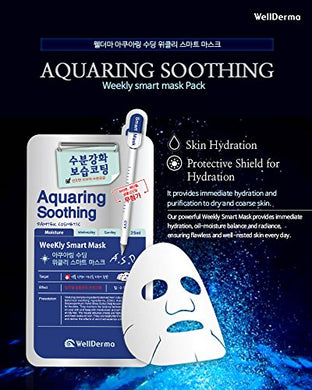 WellDerma Aquaring Soothing Weekly Smart Mask 10EA