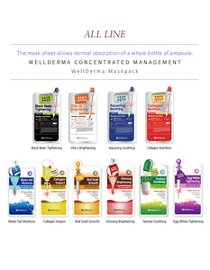 WellDerma Collagen Nutrition Weekly Smart Mask 10EA