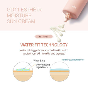 GD11 Esthe Moisture Sun Cream SPF50+ PA ++++ Exp: 28.04.2024