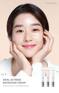 KLAVUU White Pearlsation Ideal Actress Backstage Cream Mint SPF30 PA++