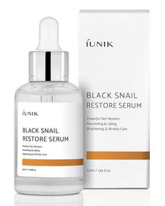 [1+1] iUNIK Black Snail Restore Serum 50ml