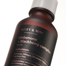 Load image into Gallery viewer, Mary&amp;May Idebenone + Blackberry Complex Serum 30ml