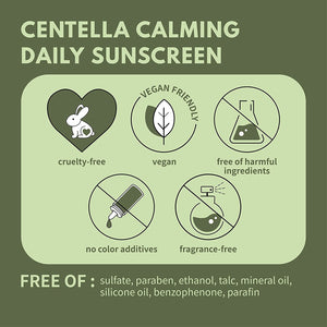 iUNIK Centella Calming Daily Sunscreen SPF 50+ PA++++ 60ml