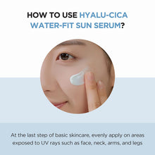 Load image into Gallery viewer, Skin1004 Hyalu-Cica Water-Fit Sun Serum SPF50+ PA++++