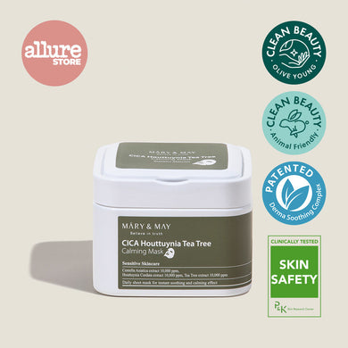 Mary&May CICA Houttuynia Tea Tree Calming Mask 30EA