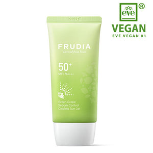 Frudia Green Grape Sebum Control Cooling Sun Gel SPF 50+/PA++++ 50ml