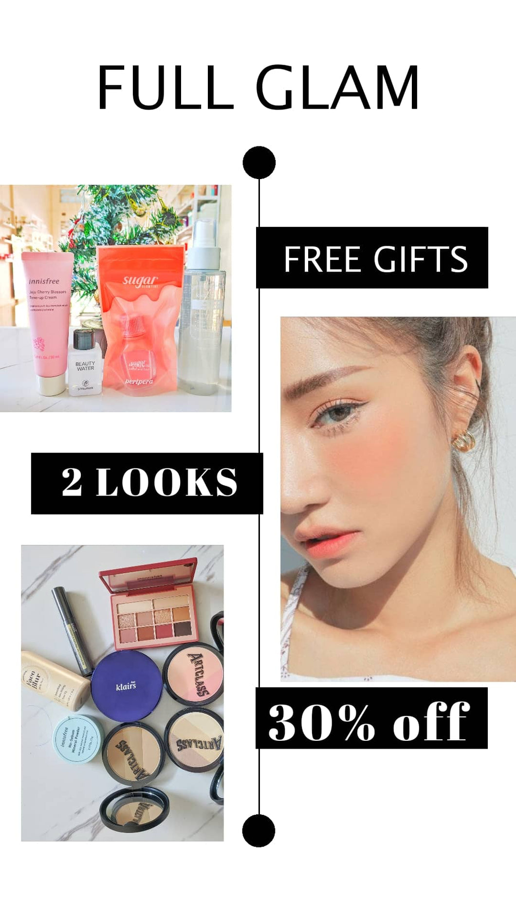 Makeup Kit: 2 Full Glam