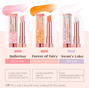 CORINGCO Shalala Snow Ball Lip Balm #02 Forest of Fairy