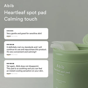 Abib Heartleaf spot pad Calming touch 75EA