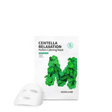 Load image into Gallery viewer, LOOKS&amp;MEII Centella Relaxation Perfect Calming Mask 10EA