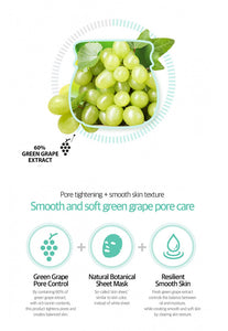 FRUDIA Green Grape Pore Control Sheet Mask (5pcs)