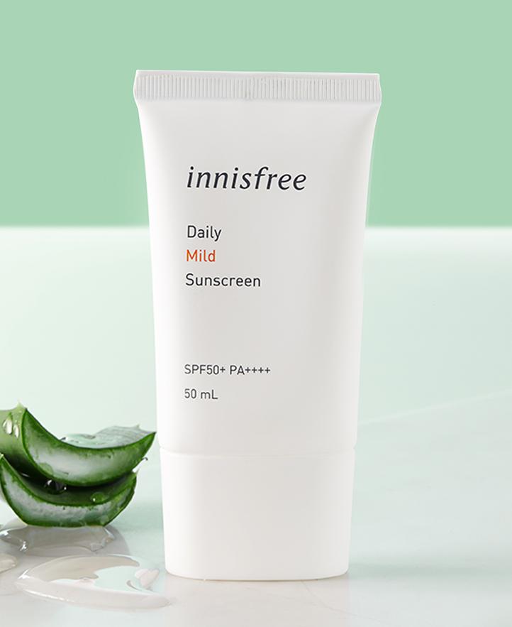 Innisfree Daily Mild Sunscreen SPF50+ PA++++ 50ml