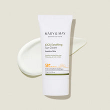 Load image into Gallery viewer, [1+1] Mary&amp;May CICA Soothing Sun Cream SPF50+ PA++++ 50ml